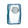 Beveled Column Clock